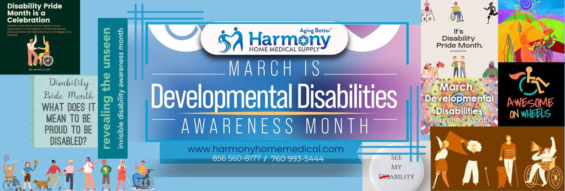 Embracing Diversity: Honoring Disability Awareness Month - Harmony Home Medical Supply
