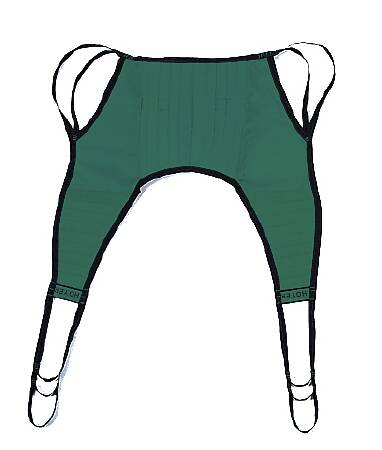 Hoyer Padded U-Strap Seat Sling 4 Point without Head Support ChainlessSmall