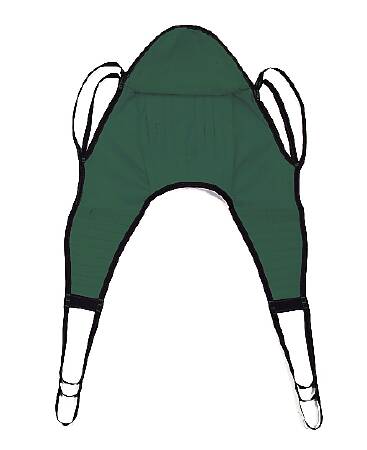 Hoyer Padded U-Strap Seat Sling 4 Point with Head Support ChainlessSmall