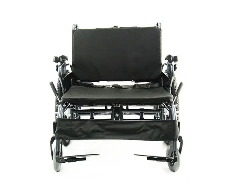 KN-920 Heavy Duty Wheelchair with Removable Armrest and Adjustable Seat Height