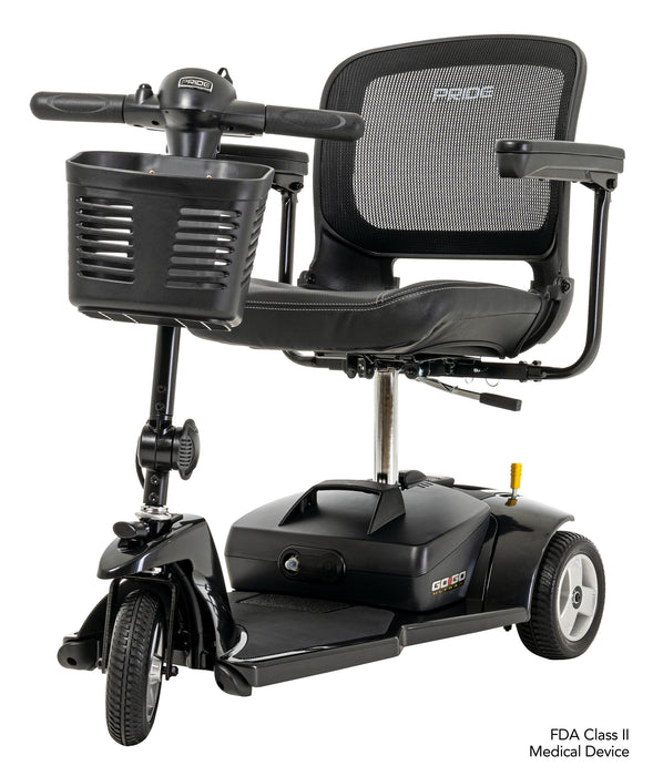 Go-Go S39 Ultra X 3-wheel Scooter (FDA Class II Medical Device) Black