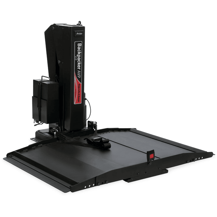 Backpacker AVP 2.0 Inside Wheelchair and Scooter Lift - paragon - harmony home medical