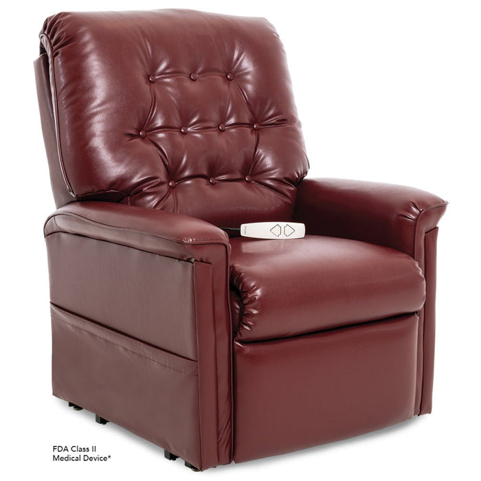 Heritage LC-358S Lift Chair (FDA Class II Medical Device)Lexis Sta-Kleen Burgundy