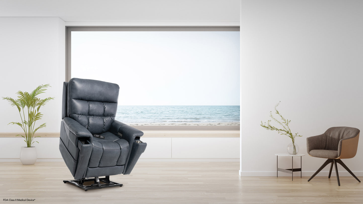 Large Ultra VivaLift Power Recliner Lift ChairCapriccio Smoke