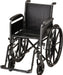 18 Inch 5186 Steel Wheelchair with Detachable Full ArmsElevating Leg Rests
