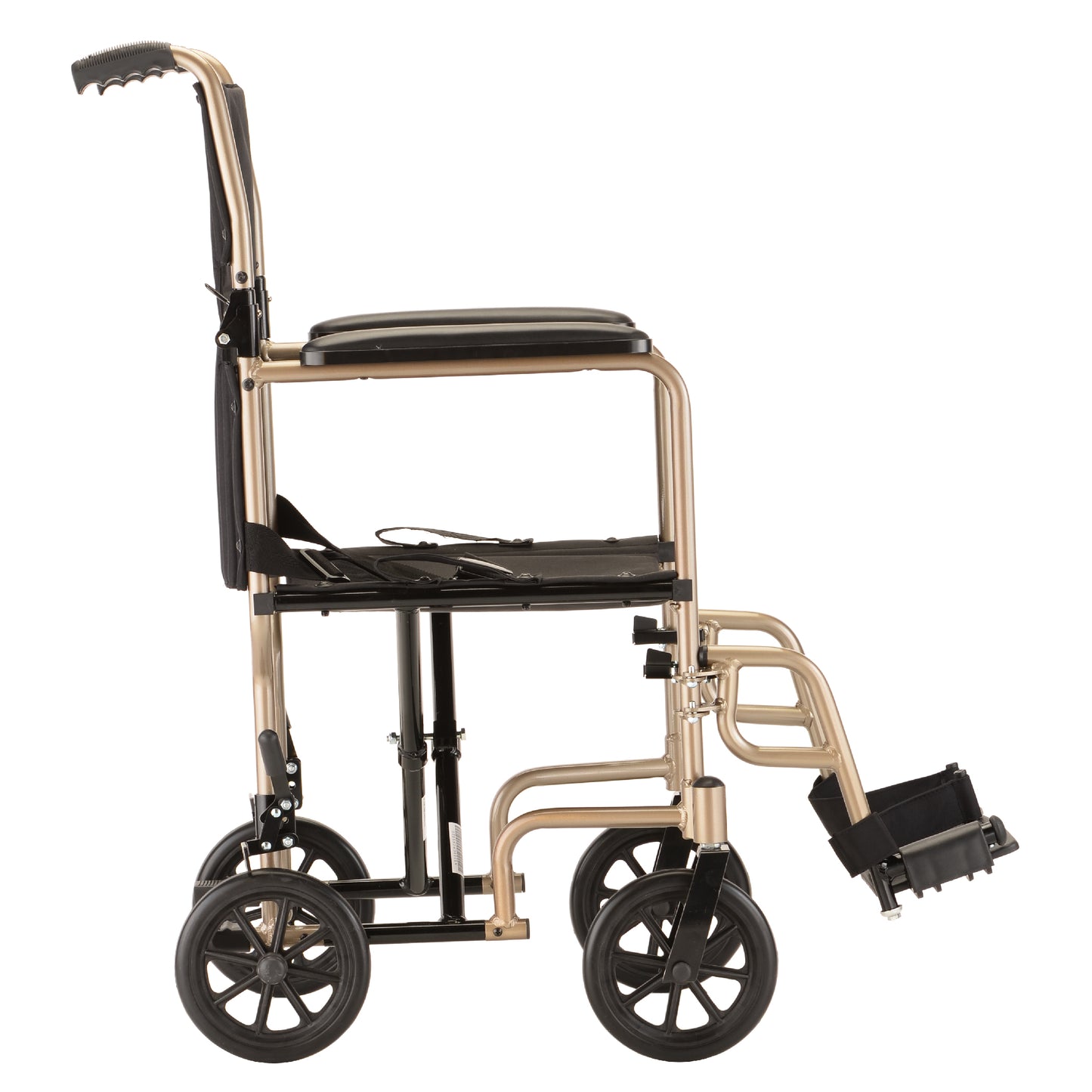 19 Inch Steel Transport Chair