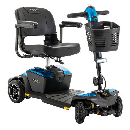 Jazzy Zero Turn 8 Four Wheel Scooter (FDA Class II Medical Device)Sapphire Blue
