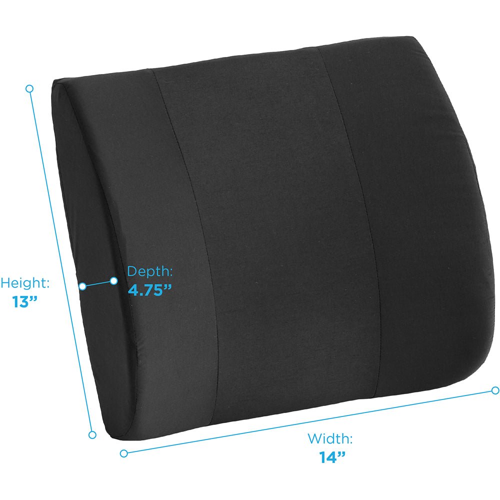 Foam Lumbar CushionBlack