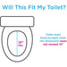 8352-Retail Raised Toilet Seat