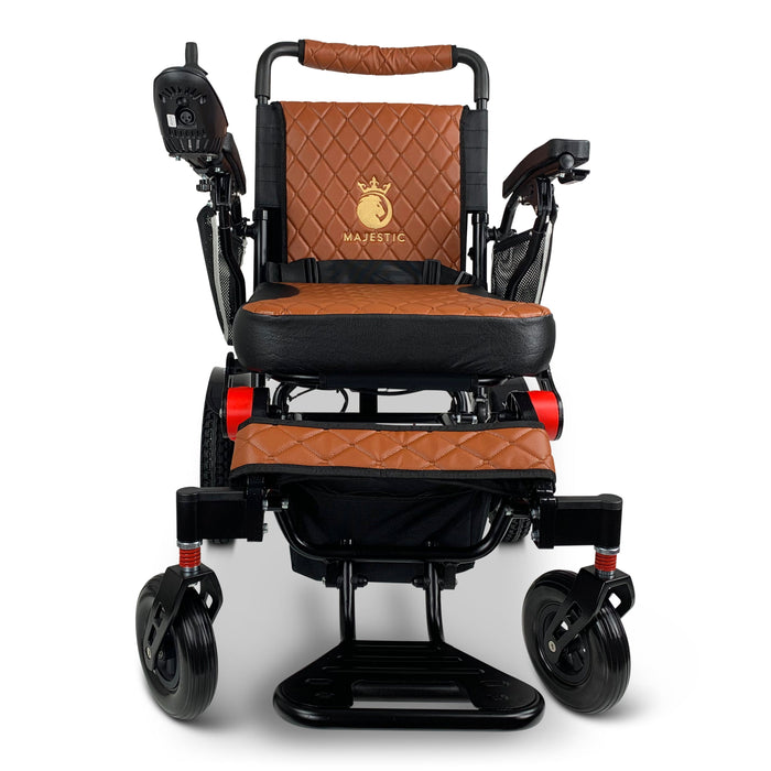 Majestic IQ-7000 Remote Controlled Electric WheelchairBlack & RedTabaUpto 13+Miles (12AH li-ion Battery)