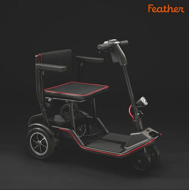 Feather Scooter - Lightest Electric Scooter 37 lbs.