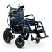 X-6 ComfyGO Lightweight Electric WheelchairBlueUpto 10+ Miles (12AH li-ion Battery)