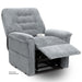 Heritage LC-358XL Lift Chair (FDA Class II Medical Device)Crypton Aria Cool Grey (Upgrade Option)