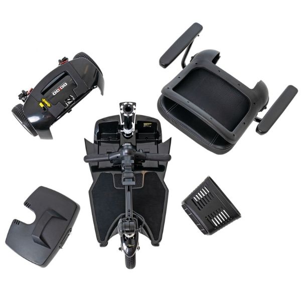 Go-Go S39 Ultra X 3-wheel Scooter (FDA Class II Medical Device) Black