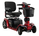 Jazzy Zero Turn 10 Four Wheel Scooter (FDA Class II Medical Device)Candy Apple Red