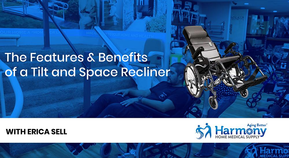 Tilt in Space Wheelchairs - Harmony Home Medical Supply