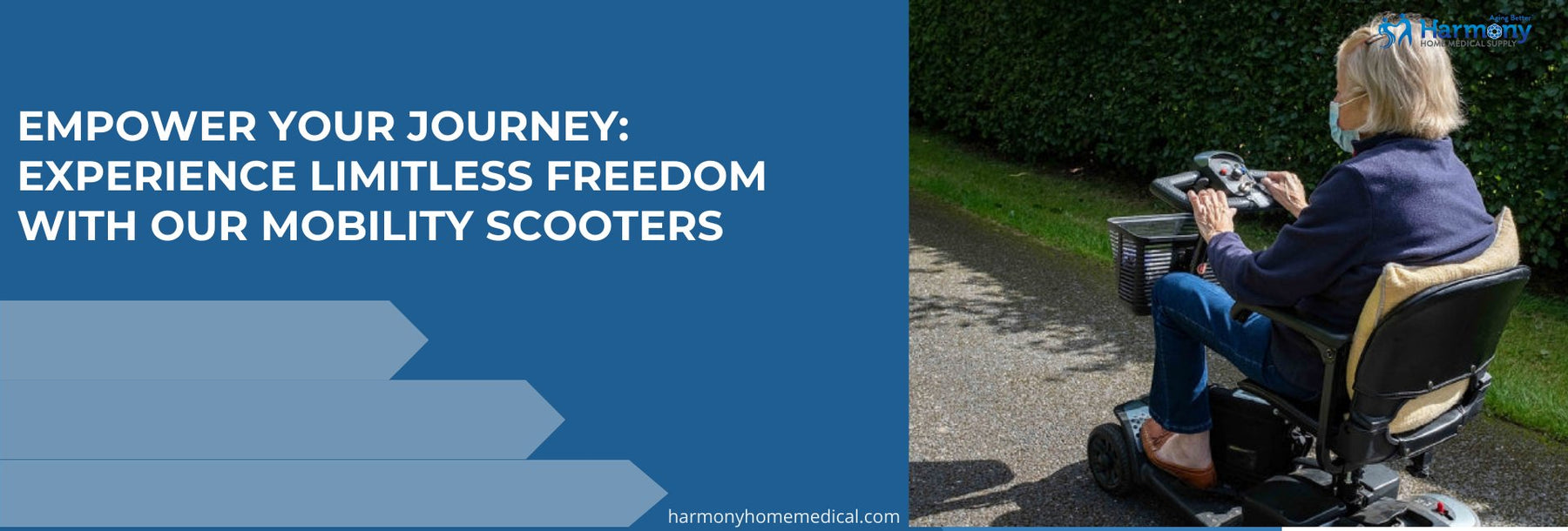 Unlock Freedom: Empower Your Journey with Our Mobility Scooters - Harmony Home Medical Supply