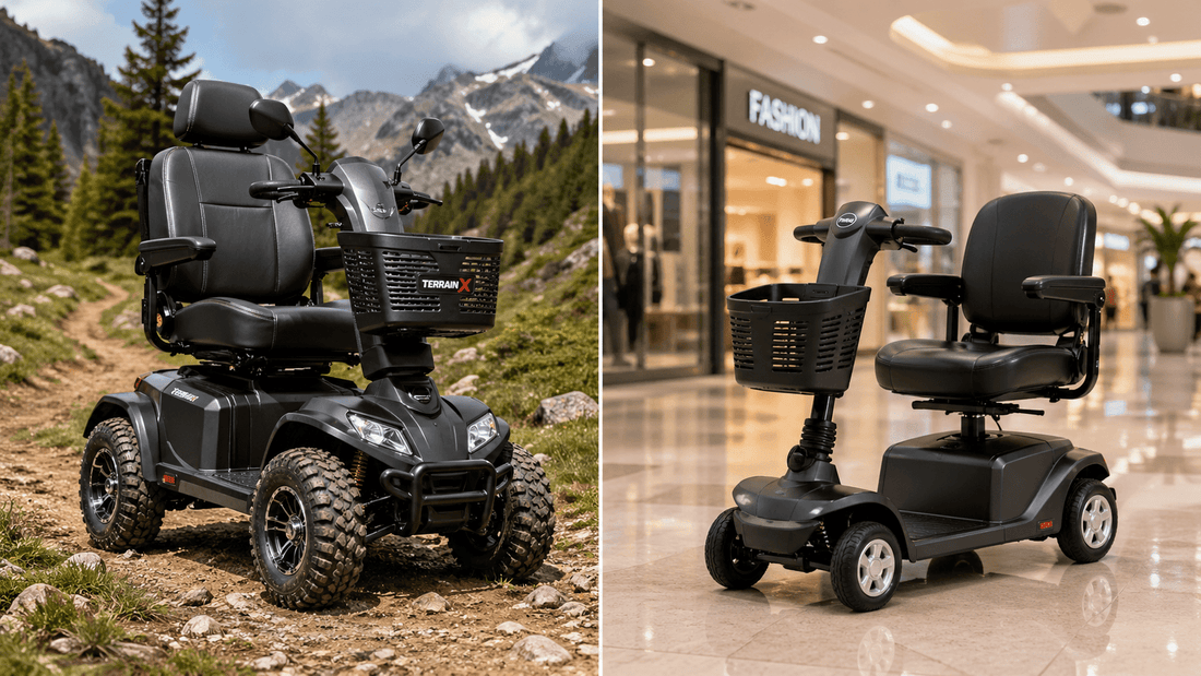 Heavy duty vs standard mobility scooters - Harmony Home Medical Supply