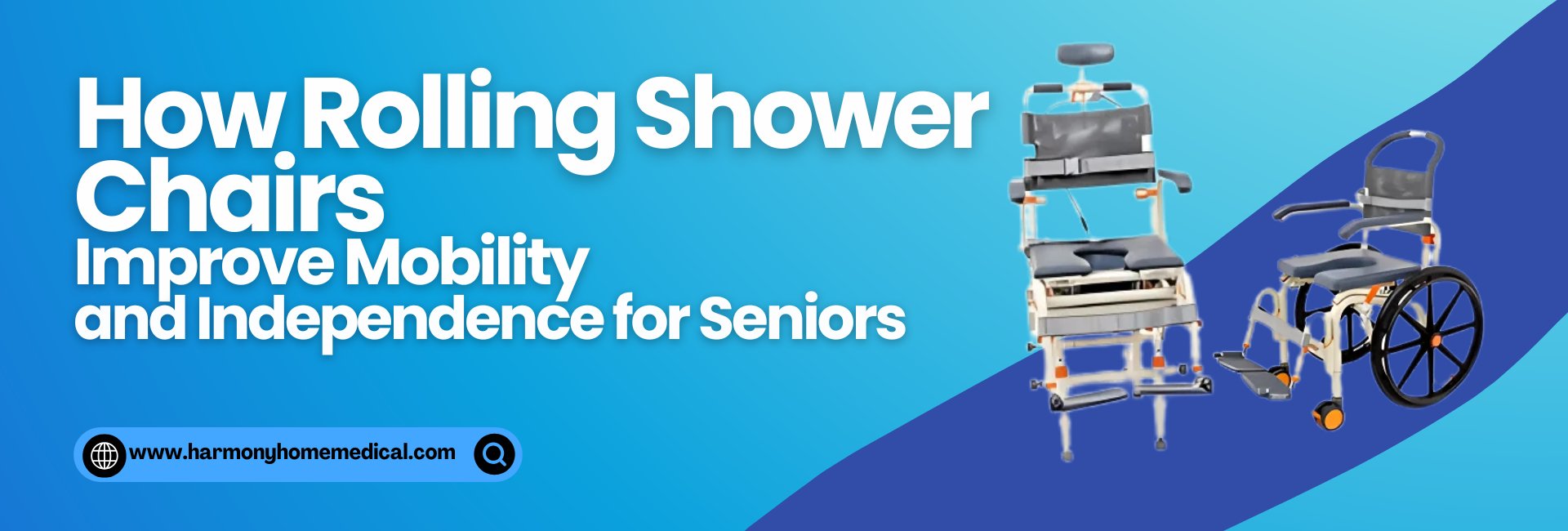 How Rolling Shower Chairs Improve Mobility and Independence for Seniors