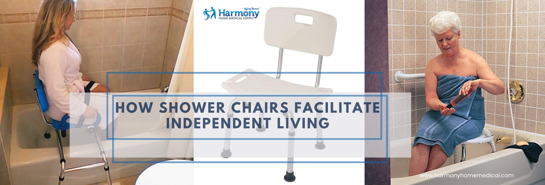 How Shower Chairs Facilitate Independent Living - Harmony Home Medical Supply