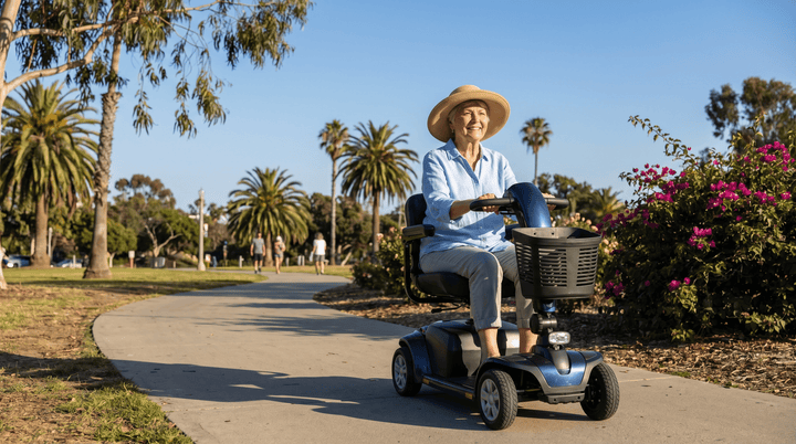 Mobility scooter friendly places San Diego - Harmony Home Medical Supply