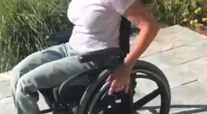 How To Use A Manual Wheelchair With One Arm - Harmony Home Medical Supply