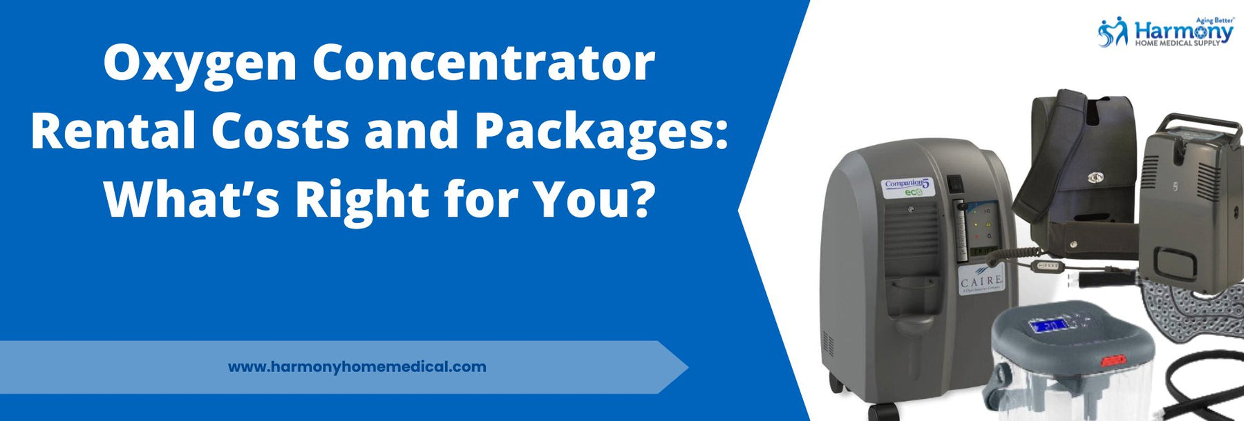 Oxygen Concentrator Rentals: Finding Your Ideal Package - Harmony Home Medical Supply