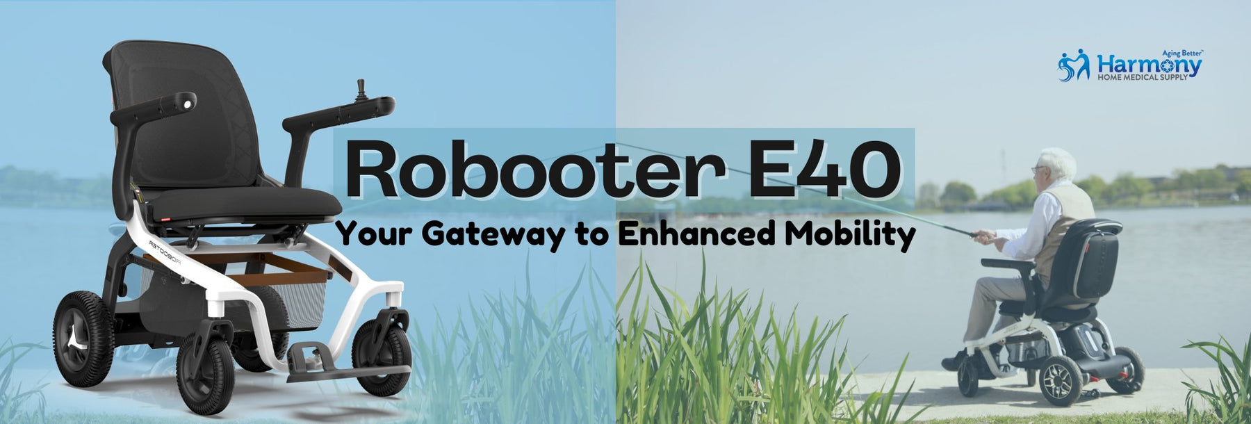 Robooter E40 Mobility Scooter - Your Gateway to Enhanced Mobility - Harmony Home Medical Supply