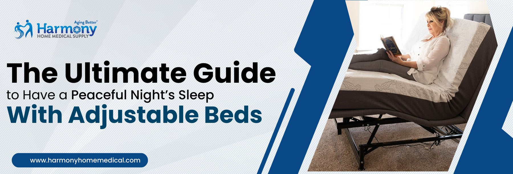 The Ultimate Guide to Peaceful Sleep with Adjustable Beds - Harmony Home Medical Supply