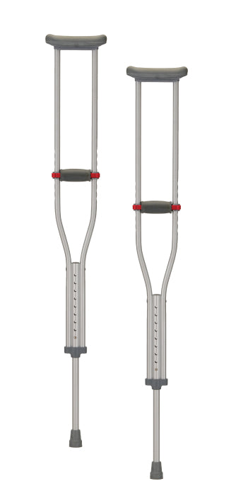 Crutch Alum Quick Adj Short | Nova Medical Products