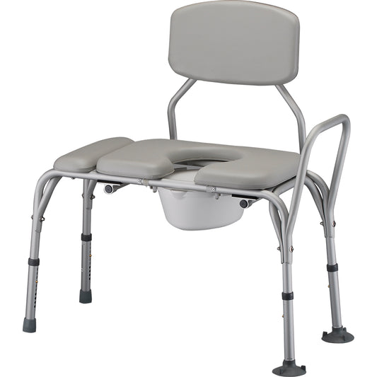 Transfer Bench Commode Padded | Nova Medical Products