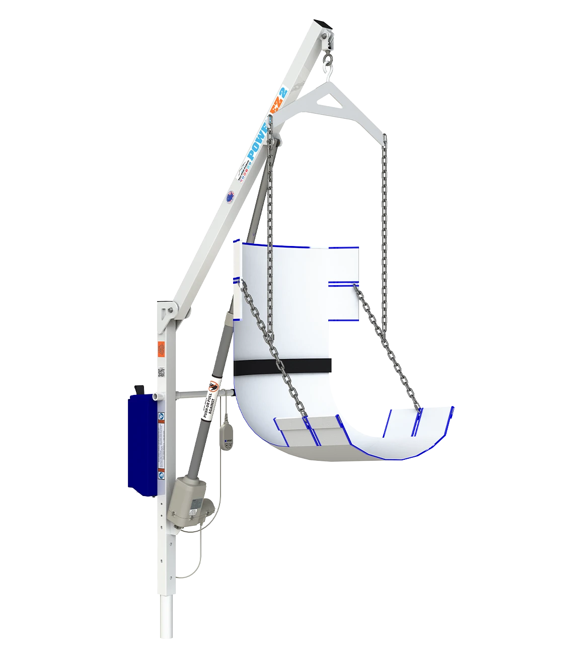 Aqua Creek Power EZ 2 Pool Lift — 400 lb Capacity