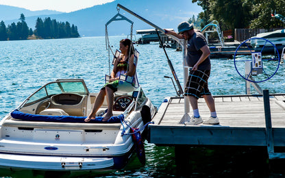 Aqua Creek EZ 2 Pool Lift — 400 lb Capacity