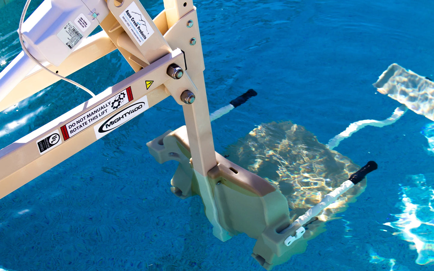 Aqua Creek Mighty 400 Pool Lift — 400 lb Capacity