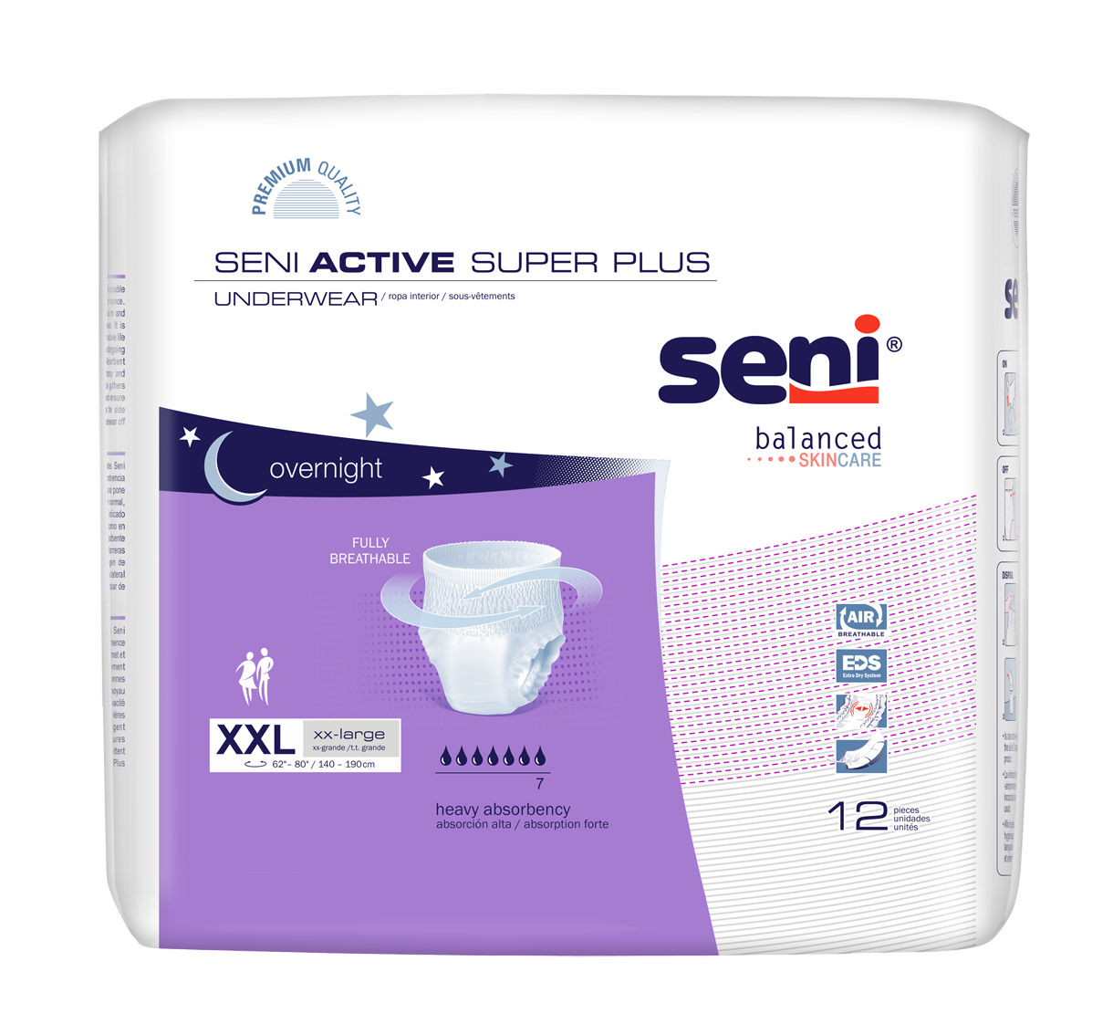 SENI ACTIVE SUPER PLUS UnderwearSmall (10 pcs)