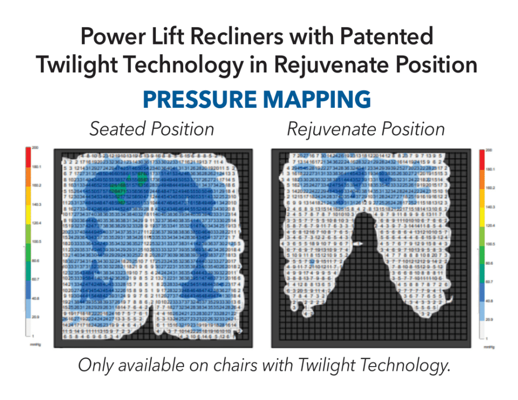 Golden Technologies Cloud Supreme PR519-MLA Medium/Large Power Lift Recliner with Twilight
