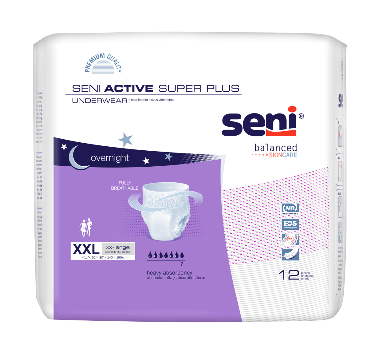 SENI ACTIVE SUPER PLUS UnderwearSmall (10 pcs)