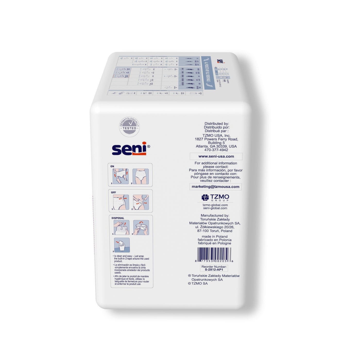 SENI ACTIVE SUPER PLUS UnderwearSmall (10 pcs)