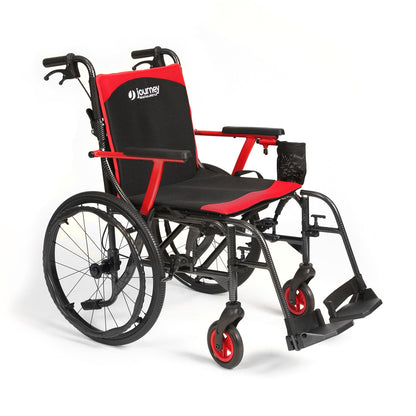C2 So Lite Wheelchair - Black/Red