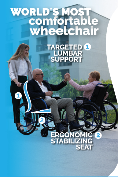 STRONGBACK Comfort 24 Wheelchair