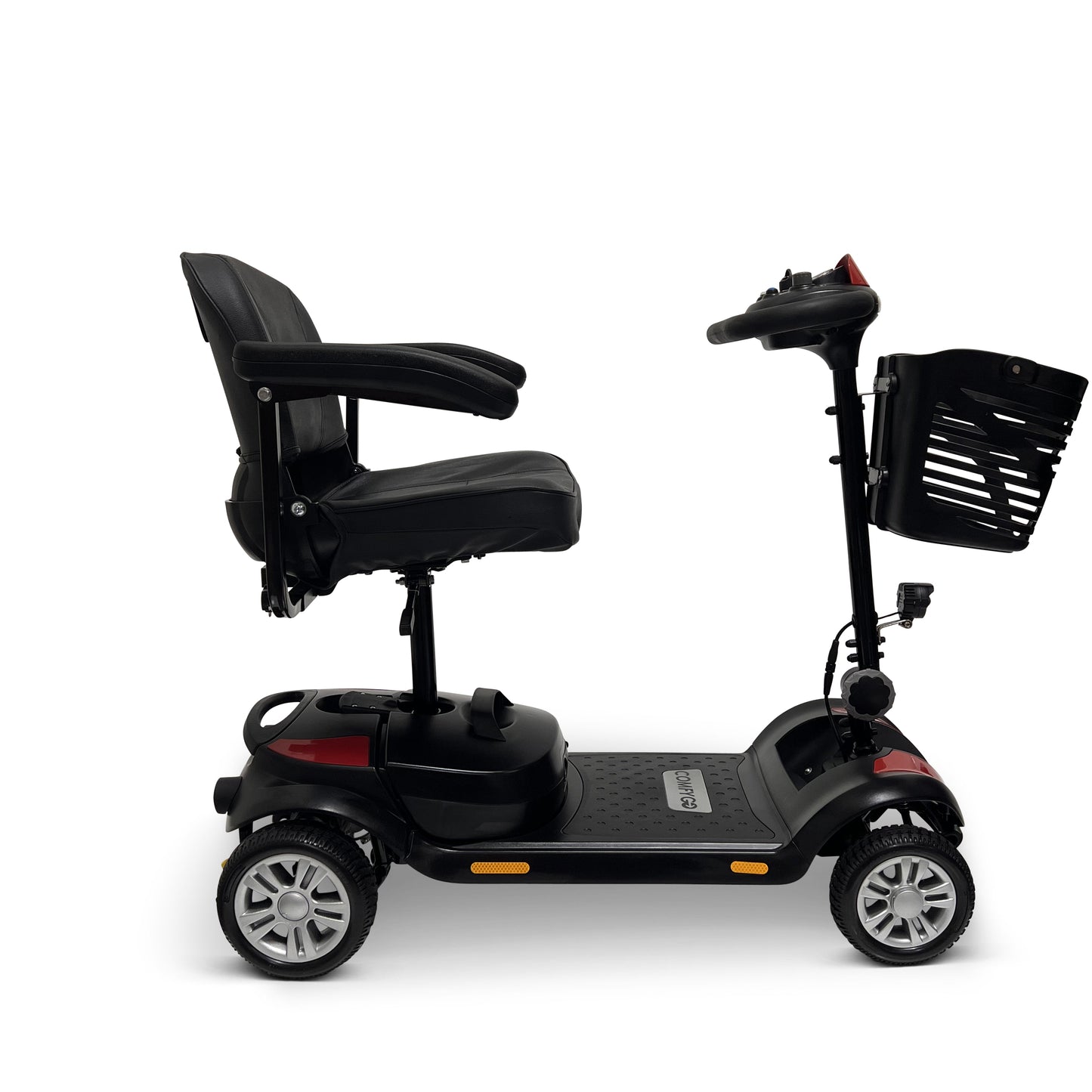 20AH Battery Ultra - Light Electric Mobility Scooter With Quick - Detach FrameBlueSuper Seat