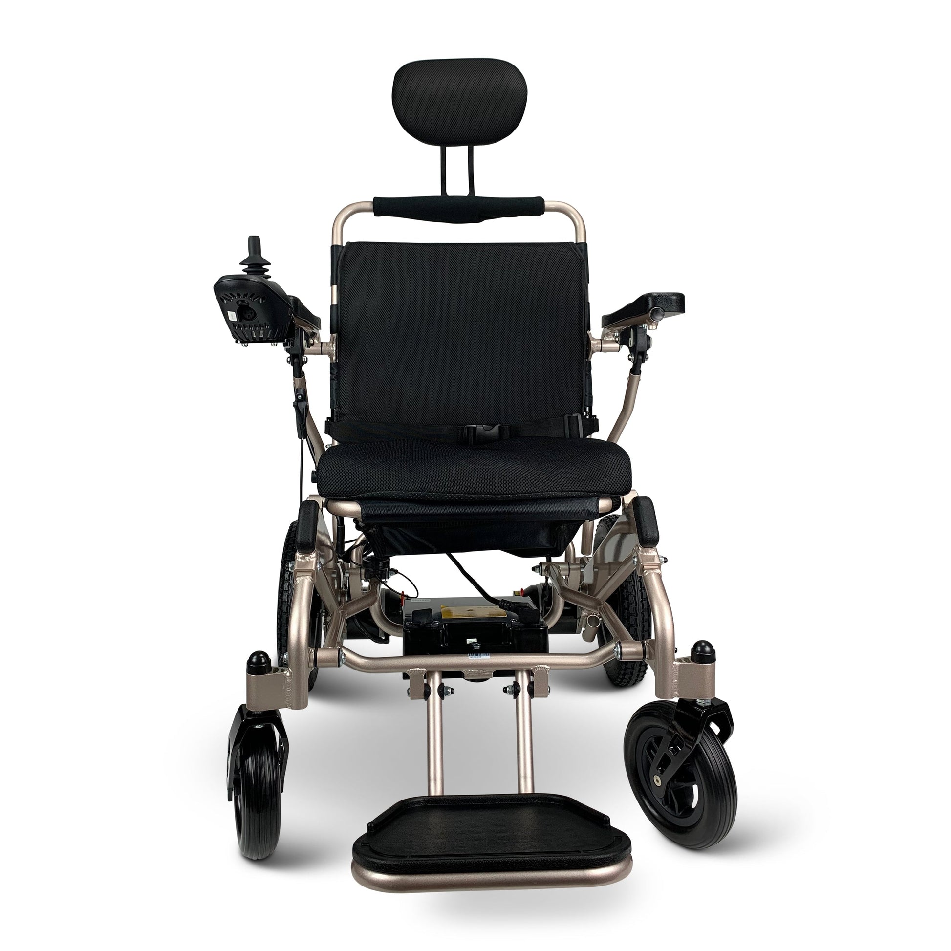 Majestic IQ - 8000 20AH li - ion Battery Remote Controlled Lightweight Electric WheelchairBlackBlack17.5"