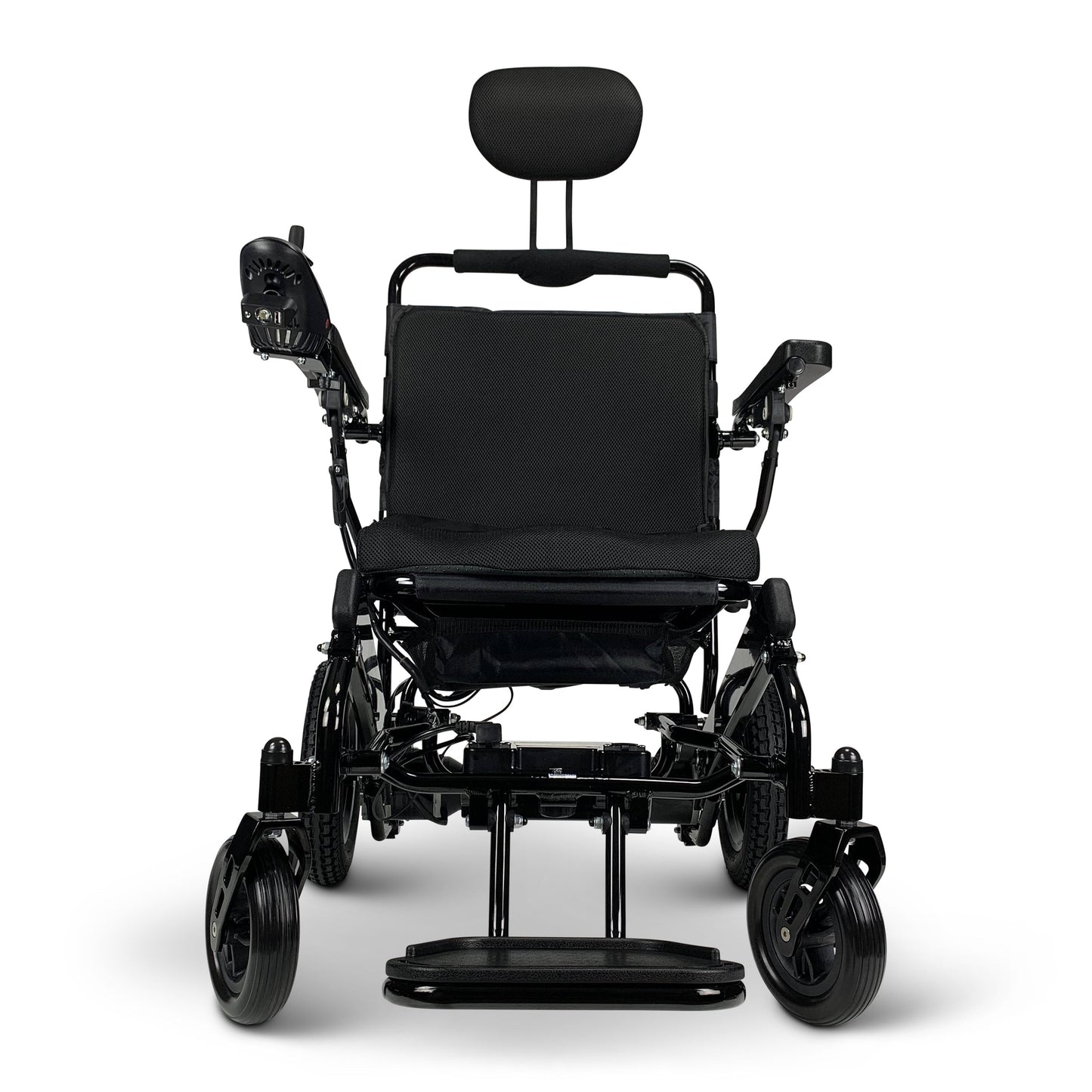 Majestic IQ - 8000 20AH li - ion Battery Remote Controlled Lightweight Electric WheelchairBlackBlack17.5"