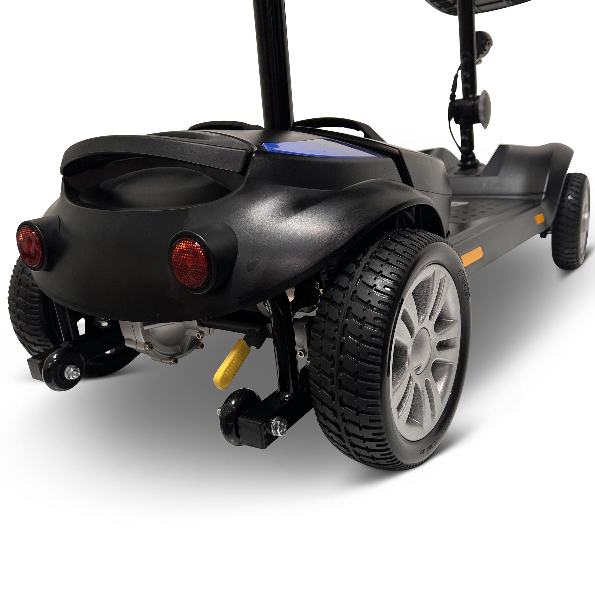12AH Battery Ultra - Light Electric Mobility Scooter With Quick - Detach FrameBlueSuper Seat