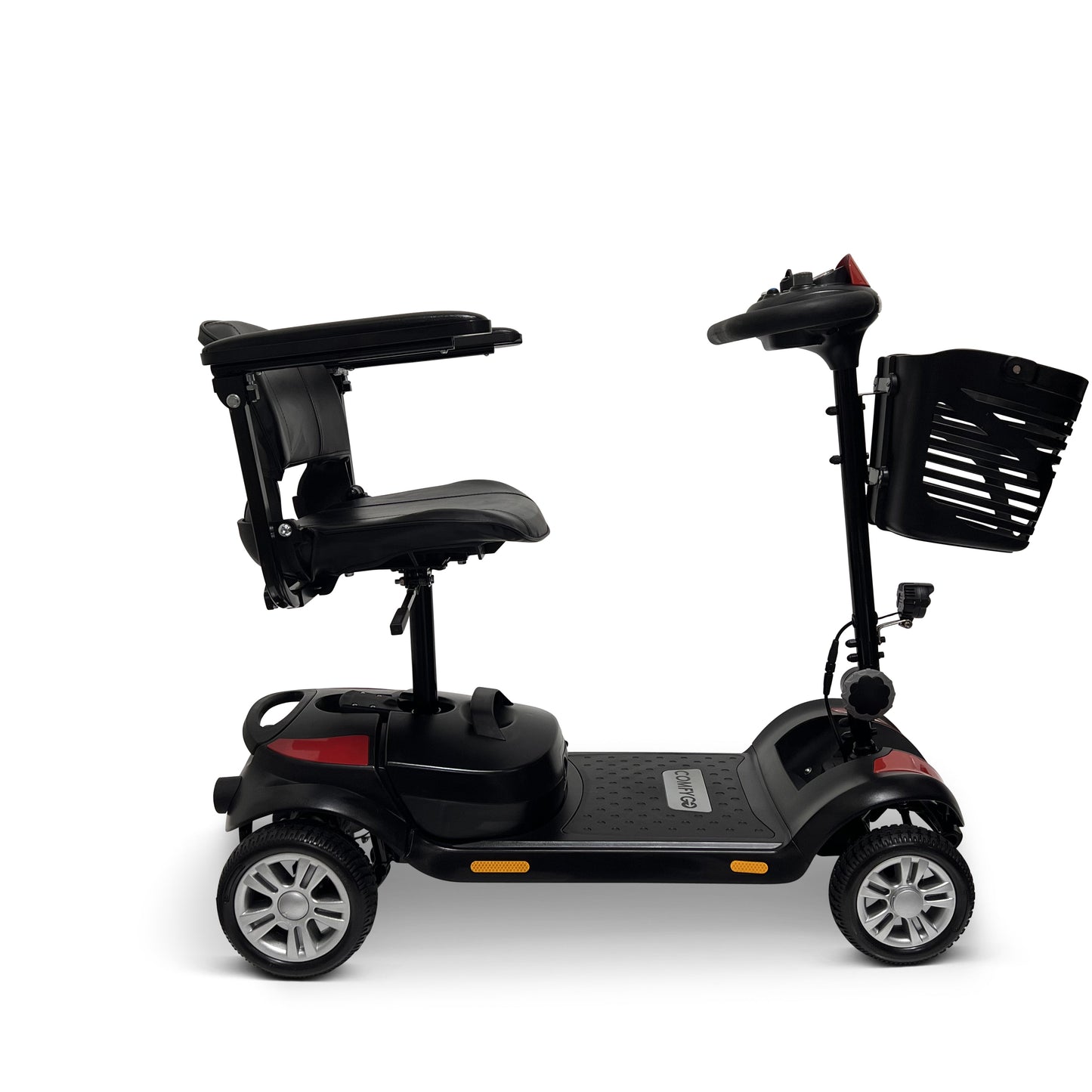 20AH Battery Ultra - Light Electric Mobility Scooter With Quick - Detach FrameBlueSuper Seat