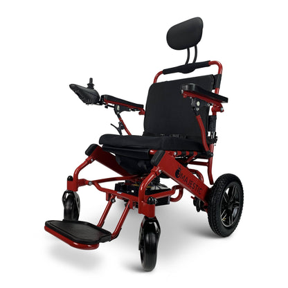 Majestic IQ - 8000 20AH li - ion Battery Remote Controlled Lightweight Electric WheelchairBlackBlack17.5"