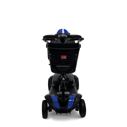 20AH Battery Ultra - Light Electric Mobility Scooter With Quick - Detach FrameBlueSuper Seat