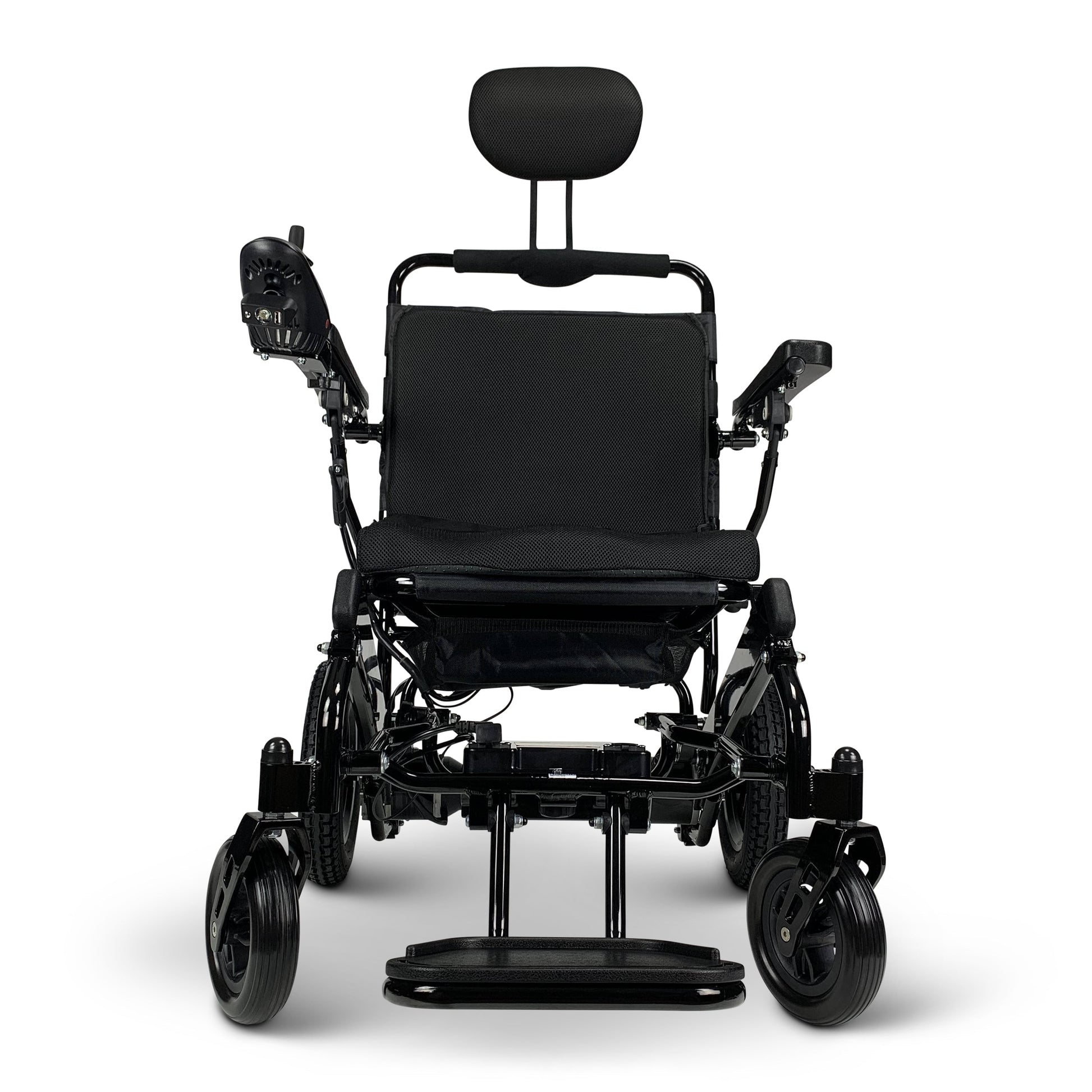Majestic IQ - 8000 20AH li - ion Battery Remote Controlled Lightweight Electric WheelchairBlackBlack17.5"
