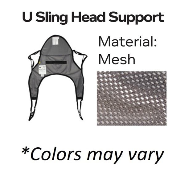 Hoyer Seat Sling 4 Point with Head Support Chainless