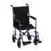 Lightweight Transport Chair17" WideBlue
